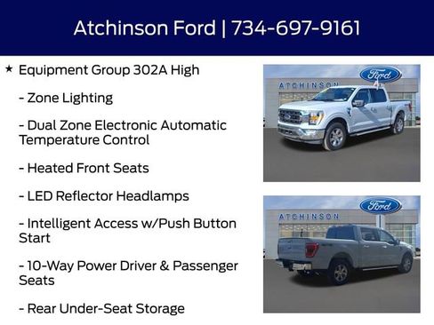 Certified 2023 Ford F150 XLT w/ Equipment Group 302A High image 16