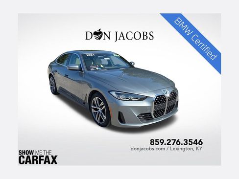 Certified 2024 BMW 430i Gran Coupe w/ Premium Package RWD image 1
