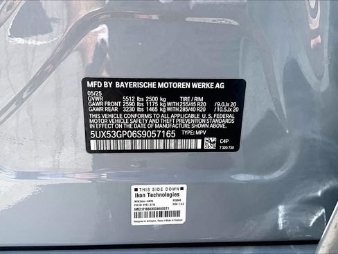 Certified 2025 BMW X3 xDrive30i w/ M Sport Package AWD/4WD image 34