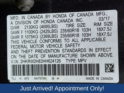 Used 2017 Honda CR-V EX-L image 39