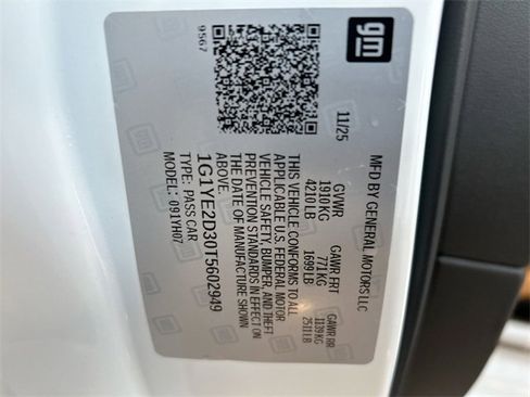 New 2026 Chevrolet Corvette Z06 image 31