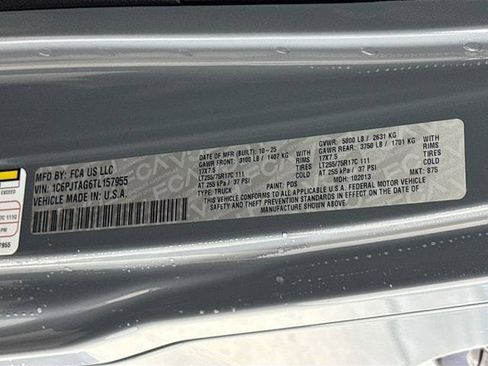 New 2026 Jeep Gladiator Sport image 33