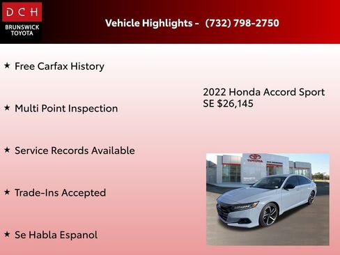 Used 2022 Honda Accord Sport Special Edition image 4