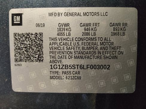 Used 2020 Chevrolet Malibu LS FWD image 33