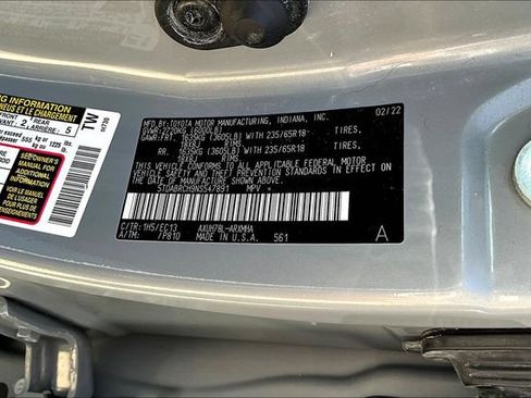 Used 2022 Toyota Highlander Bronze Edition AWD/4WD image 19