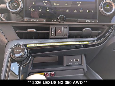 New 2026 Lexus NX 350 AWD w/ Accessory Package (2T) image 12