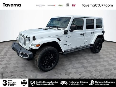 Used 2021 Jeep Wrangler Unlimited Sahara w/ Cold Weather Group image 1
