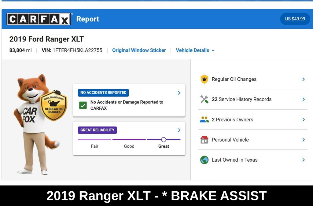 Used 2019 Ford Ranger XLT w/ Equipment Group 302A Luxury AWD/4WD image 9