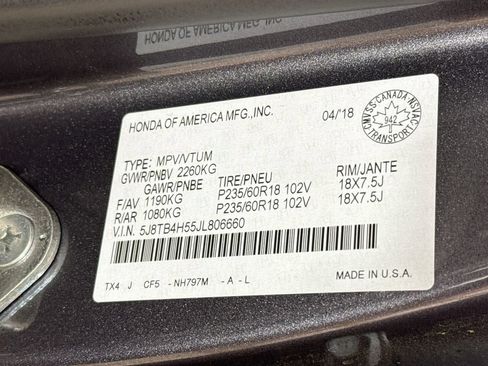 Used 2018 Acura RDX w/ Technology Package AWD/4WD image 37