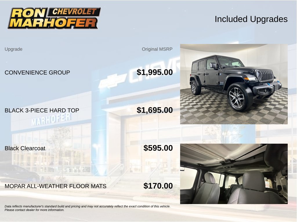 Used 2024 Jeep Wrangler Unlimited w/ Convenience Group AWD/4WD image 6