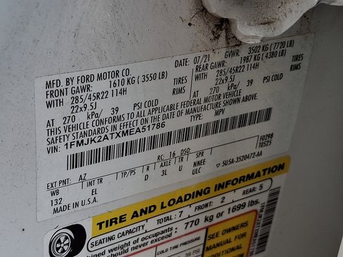 Used 2021 Ford Expedition Max Limited image 34