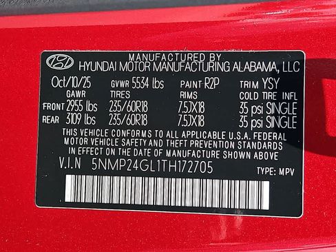Used 2026 Hyundai Santa Fe SEL FWD image 27