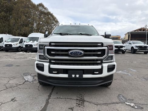 Used 2022 Ford F350 Platinum w/ Snow Plow Prep Package image 2