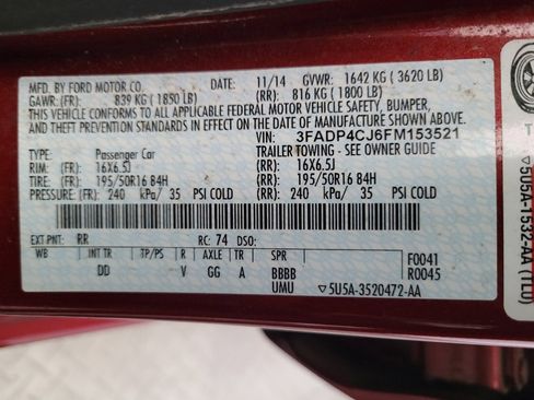 Used 2015 Ford Fiesta Titanium FWD image 33