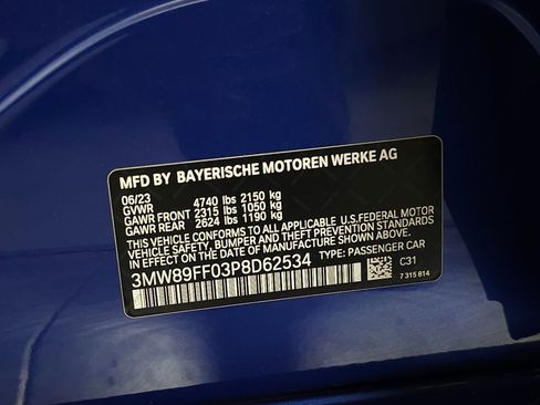 Used 2023 BMW 330i xDrive Sedan w/ M Sport Package AWD/4WD image 35