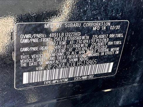 Used 2020 Subaru Forester Premium w/ Popular Package #1 image 35