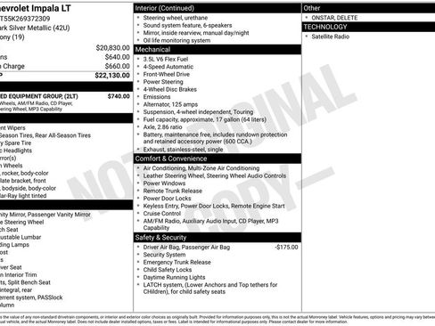 Used 2006 Chevrolet Impala LT w/ Preferred Equipment Group image 9