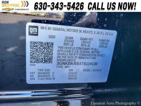 New 2026 Chevrolet Blazer RS w/ Driver Confidence II Package AWD/4WD image 20
