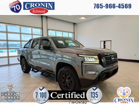 Used 2023 Nissan Frontier SV w/ Midnight Edition Package AWD/4WD image 1