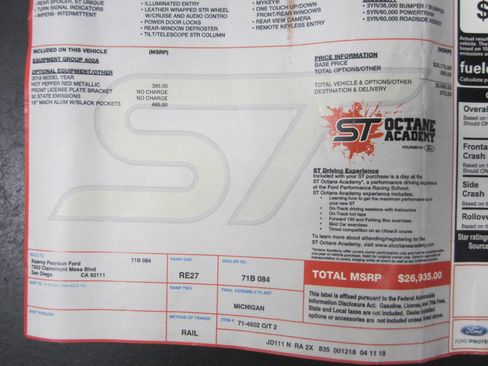 Used 2018 Ford Focus ST image 35