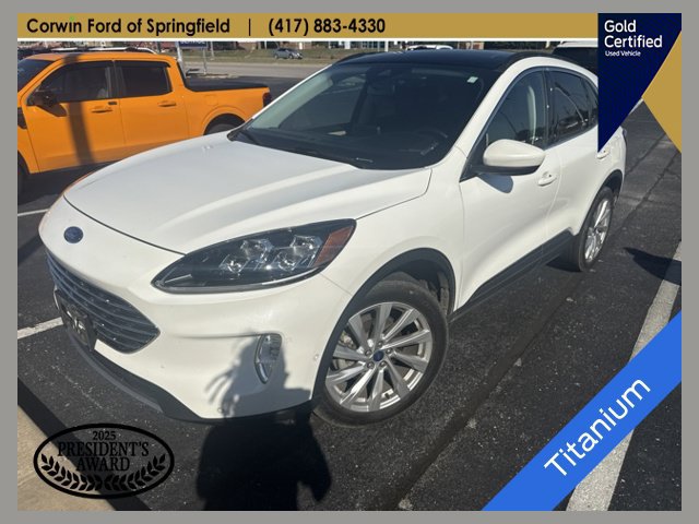 Certified 2022 Ford Escape Titanium w/ Titanium Elite Package AWD/4WD 360° Tour