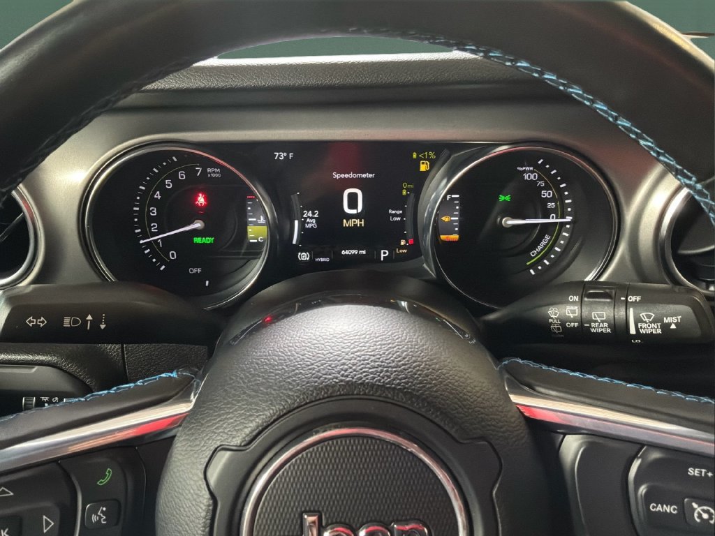Certified 2021 Jeep Wrangler Unlimited Rubicon 4xe w/ Cold Weather Group AWD/4WD image 28