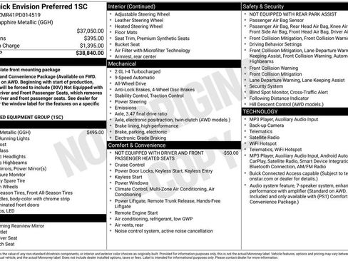 Certified 2023 Buick Envision Preferred AWD/4WD image 23