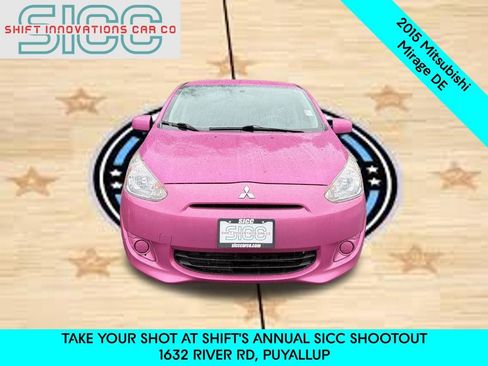 Used 2015 Mitsubishi Mirage DE image 2