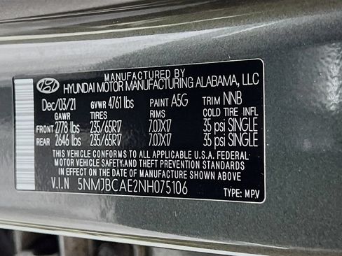 Used 2022 Hyundai Tucson SEL AWD/4WD image 26