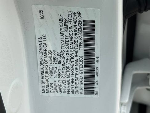 Certified 2026 Honda Civic Sport Touring image 30