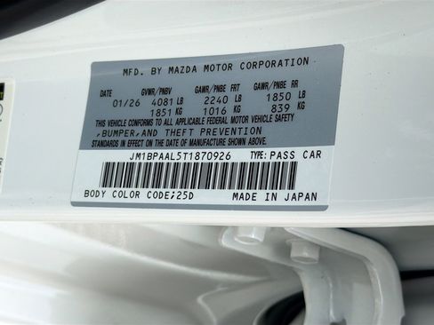 New 2026 MAZDA MAZDA3 s image 41