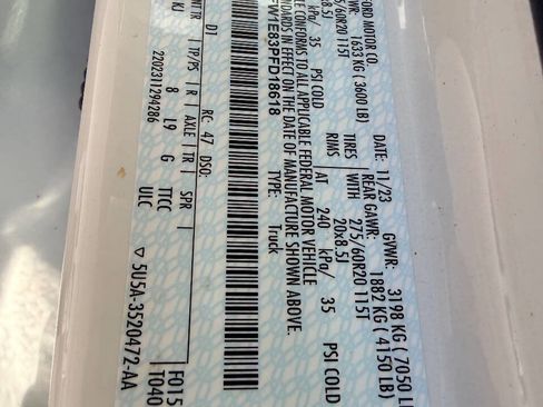 Used 2023 Ford F150 King Ranch w/ Equipment Group 601A High AWD/4WD image 42