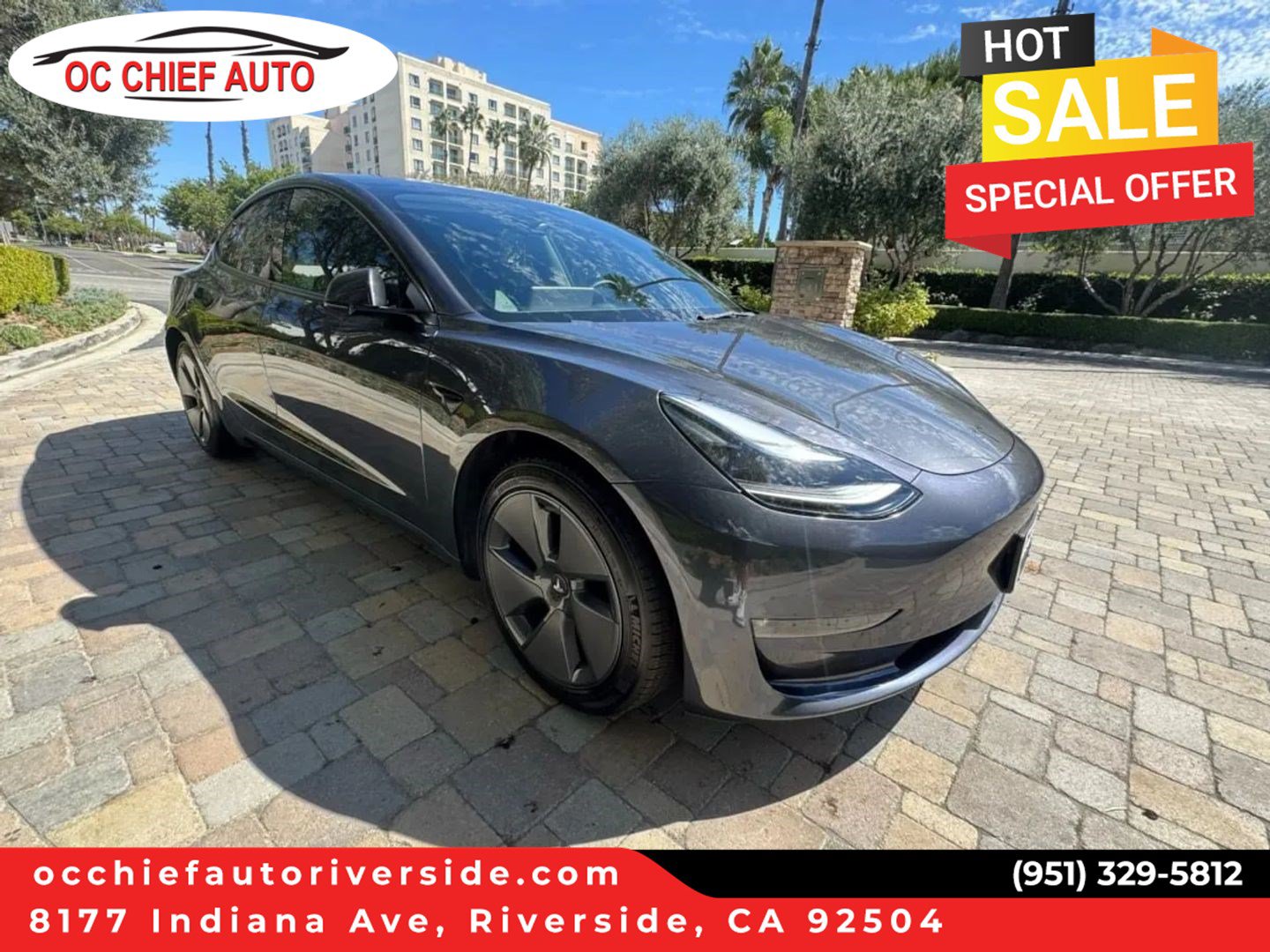 Used 2023 Tesla Model 3 Standard Range RWD image 1