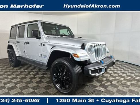 Used 2023 Jeep Wrangler Unlimited Sahara w/ Cold Weather Group AWD/4WD image 1