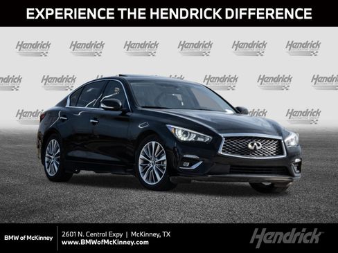 Used 2022 INFINITI Q50 Luxe w/ Cargo Package image 1