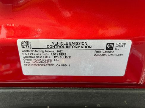 Used 2022 Chevrolet Equinox RS w/ RS Leather Package image 40