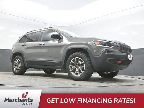 Used 2022 Jeep Cherokee Trailhawk w/ Premium Leather Package AWD/4WD image 39