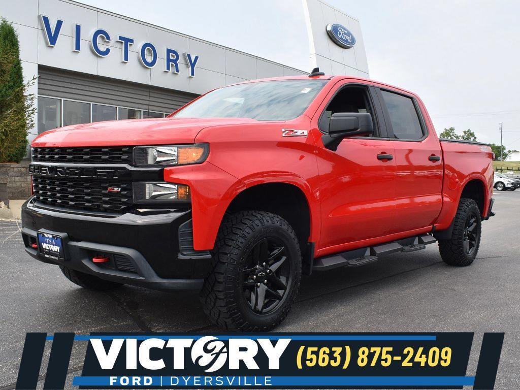 Used 2020 Chevrolet Silverado 1500 Custom Trail Boss w/ Custom Convenience Package AWD/4WD image 1