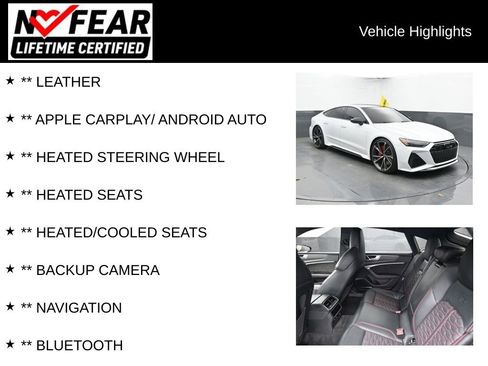 Used 2021 Audi RS 7 Sportback AWD/4WD image 2