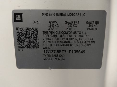 Used 2020 Chevrolet Malibu LS w/ Driver Confidence Package II FWD image 33