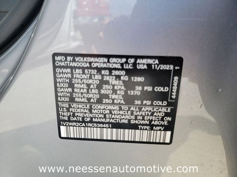 Used 2024 Volkswagen Atlas SE image 35