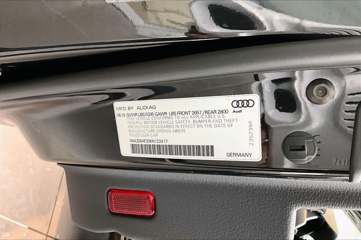 Used 2019 Audi A6 2.0T Premium w/ Convenience Package AWD/4WD image 34