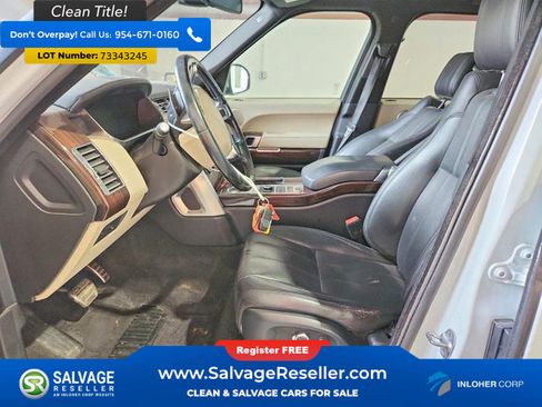 Used 2016 Land Rover Range Rover Supercharged AWD/4WD image 9