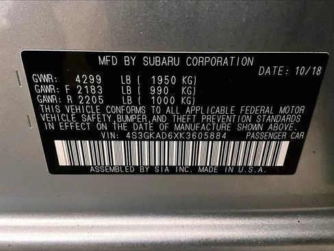 Used 2019 Subaru Impreza 2.0i Premium w/ Eyesight & BSD/Rcta & SRF image 32