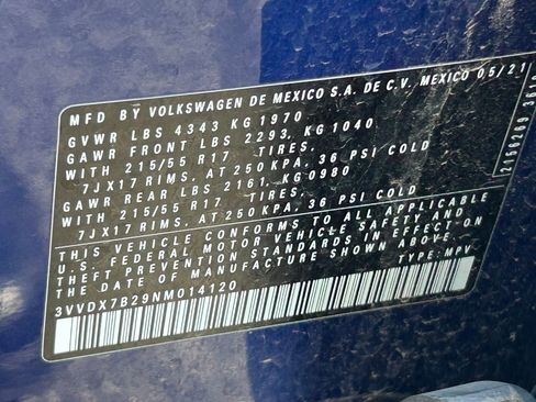 Used 2022 Volkswagen Taos S w/ IQ Drive S Package FWD image 31