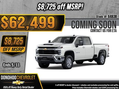 New 2026 Chevrolet Silverado 2500 LT AWD/4WD image 1
