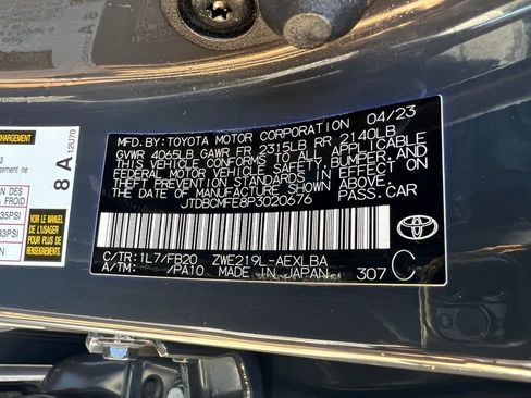 Certified 2023 Toyota Corolla LE w/ Carpet Mat Package (TMS) FWD image 41