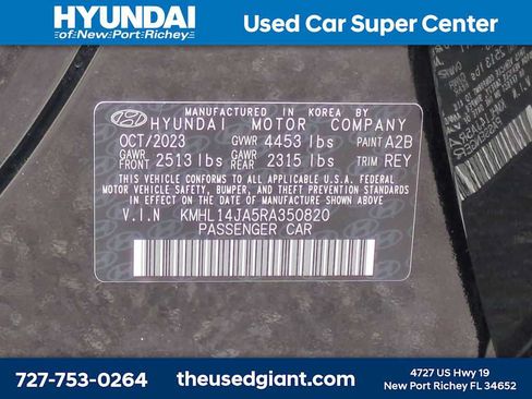 Used 2024 Hyundai Sonata SEL w/ Convenience Package FWD image 34