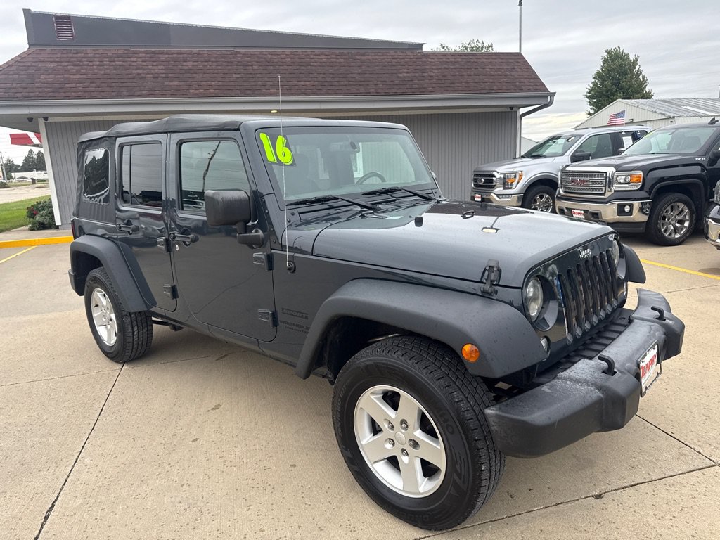 Used 2016 Jeep Wrangler Unlimited Sport w/ Quick Order Package 23S AWD/4WD image 7