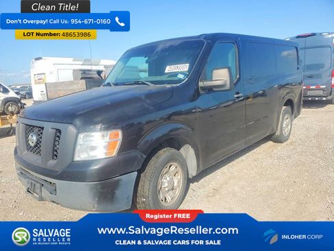 Used 2015 Nissan NV 2500 SV w/ Side & Curtain Airbag Package RWD image 1